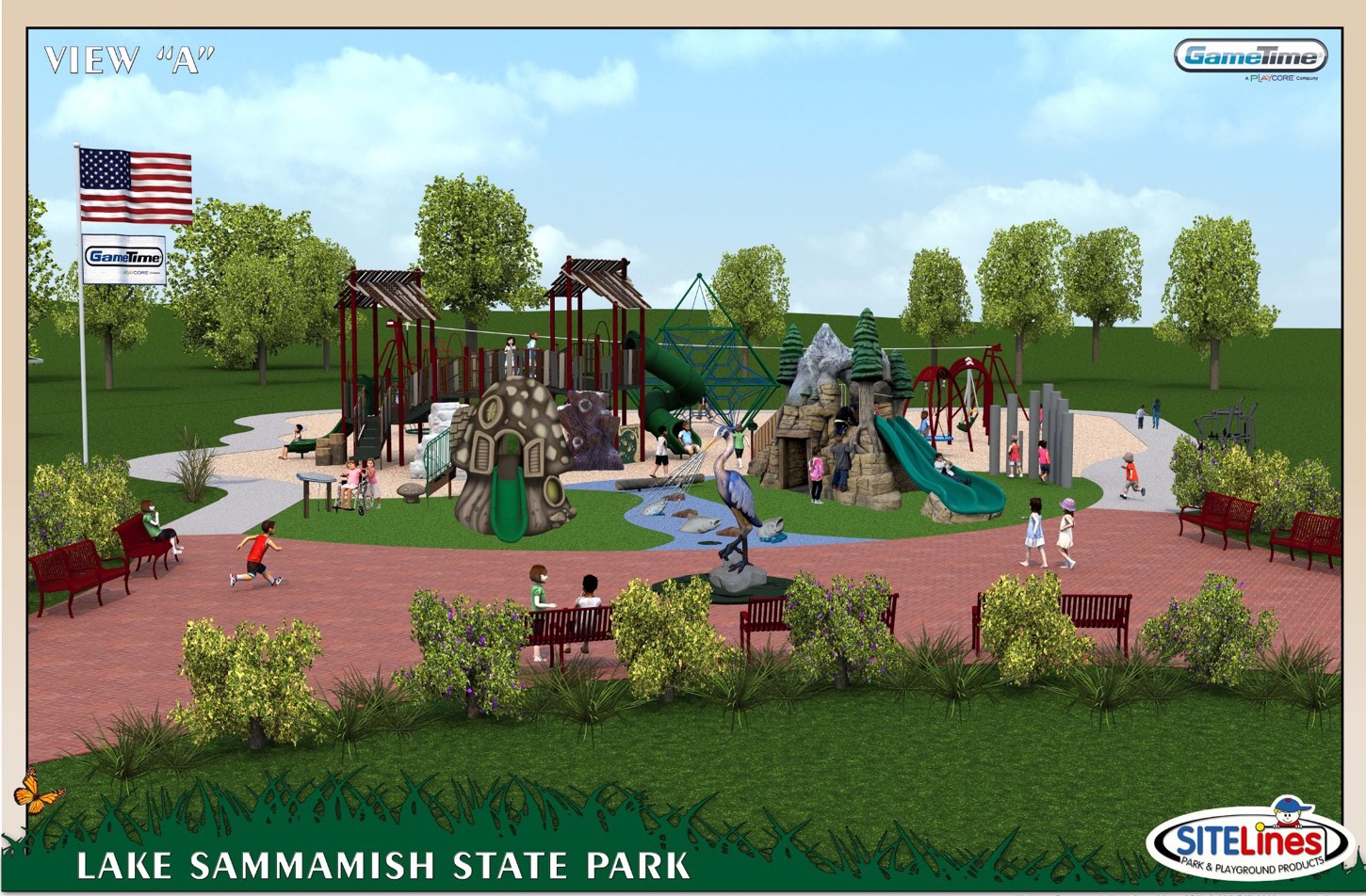 Volunteers are needed for a community build at Lake Sammamish park (Image courtesy of Friends of Lake Sammamish State Park).