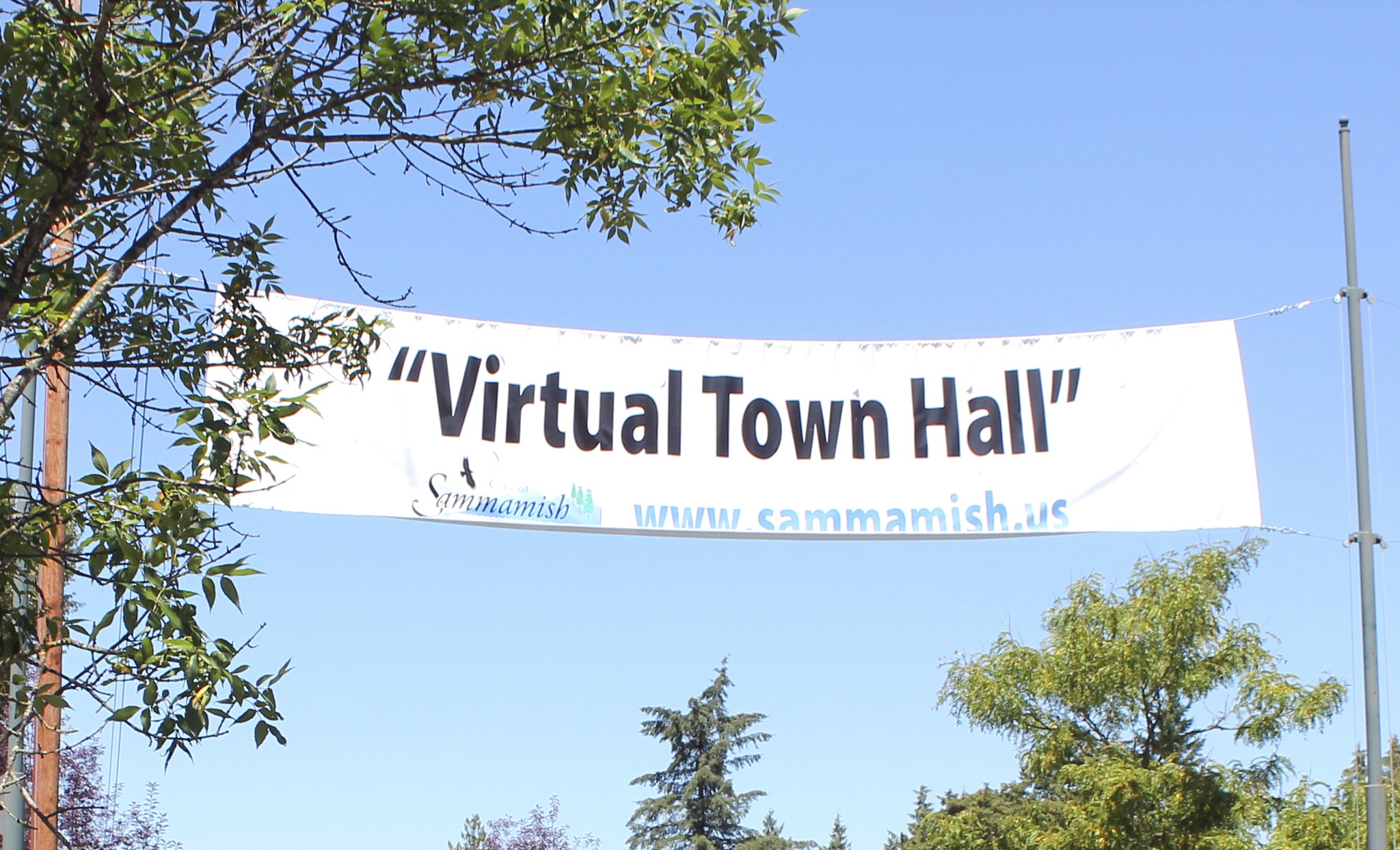The city’s new Virtual Town Hall topic centers on growth (photo courtesy of Tim Larson/City of Sammamish).