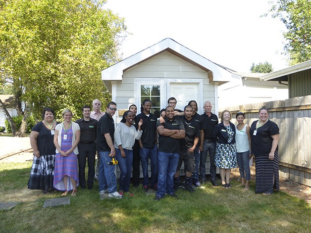 Members of YouthBuild