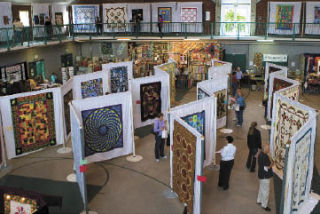 The 2008 “Spring on the Block” quilt show tool place last weekend at the Issaquah Community Center. Numerous impressive works were displayed for the enjoyment of onlookers.