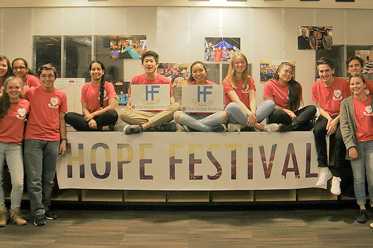 Sammamish teens raise $800 for Hope Festival