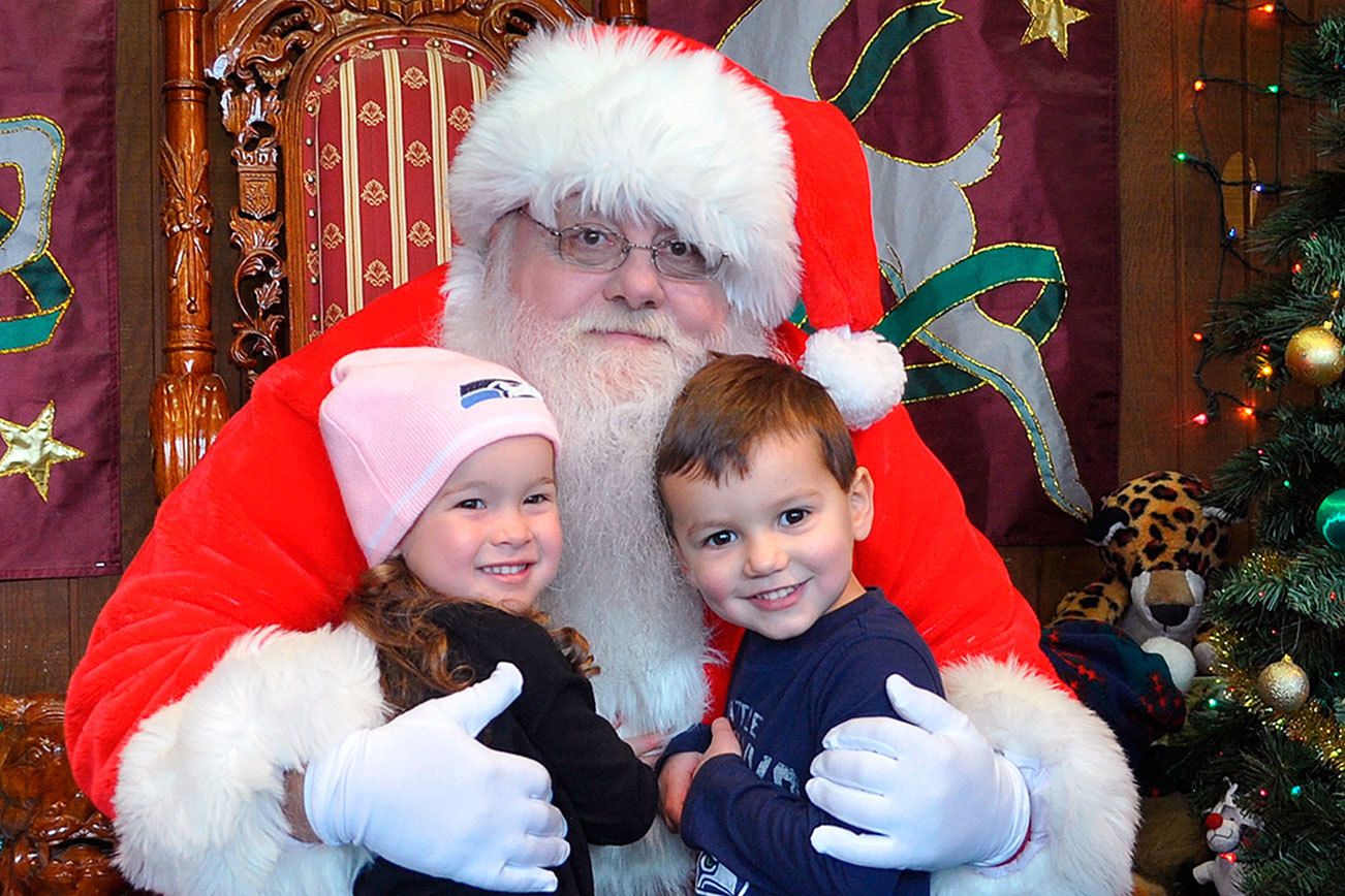 Meet Santa and his animal helpers at Cougar Mountain Zoo’s Reindeer Festival