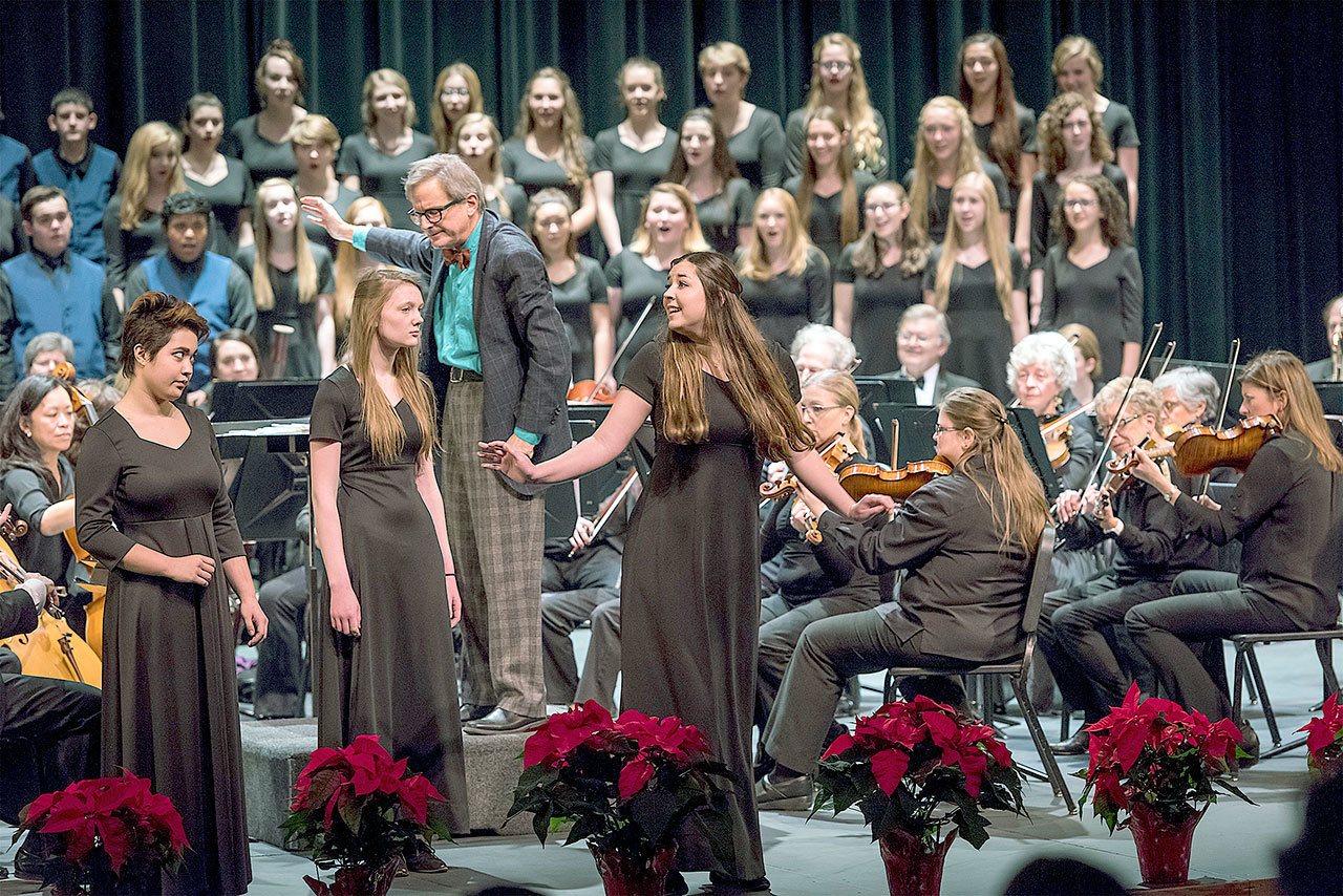 The Sammamish Symphony Orchestra will celebrate its 25th anniversary with a holiday program featuring traditional music and surprises from Dec. 4-8. Photo courtesy of Brent Ethington