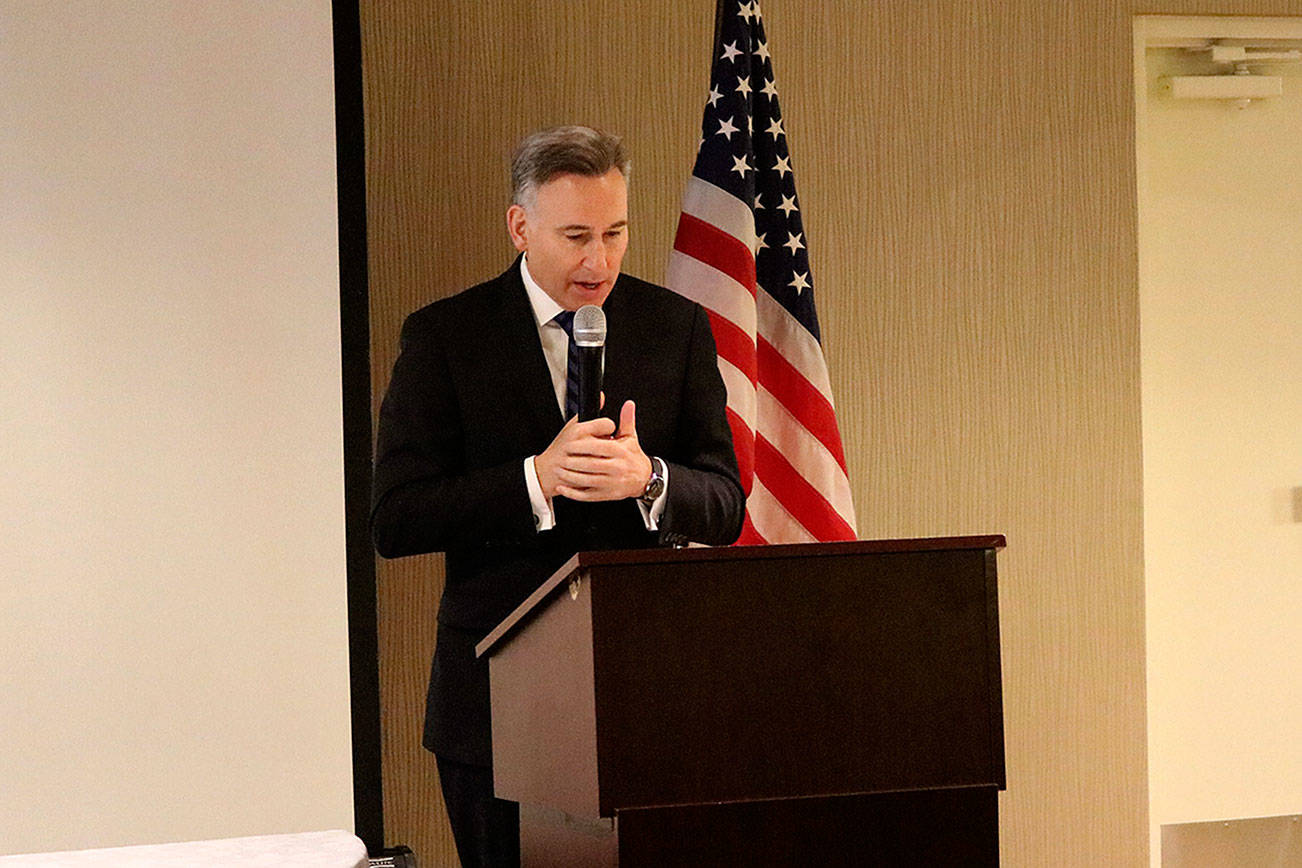 King County Executive Constantine talks jobs, traffic, growth at Issaquah Chamber luncheon