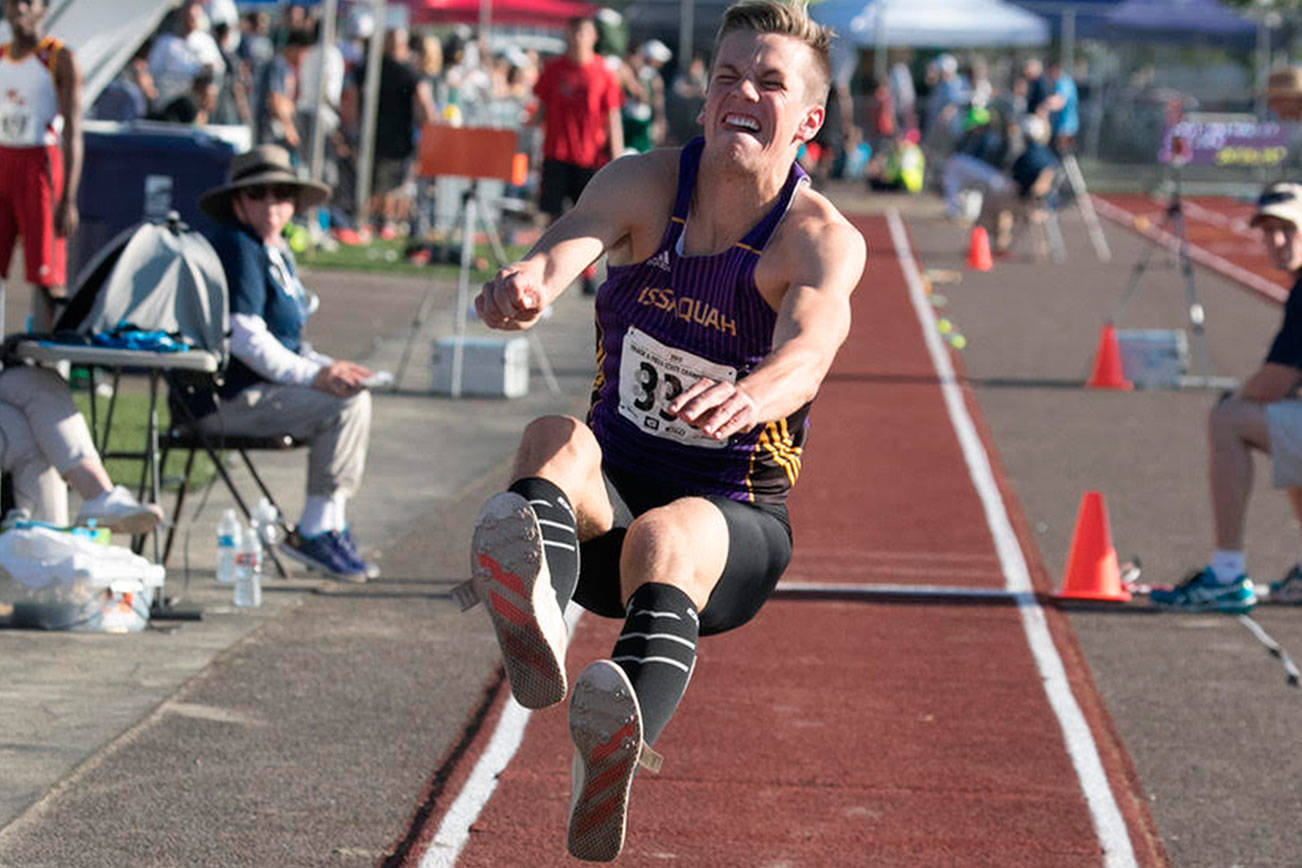 Nelson displays skills at state track meet