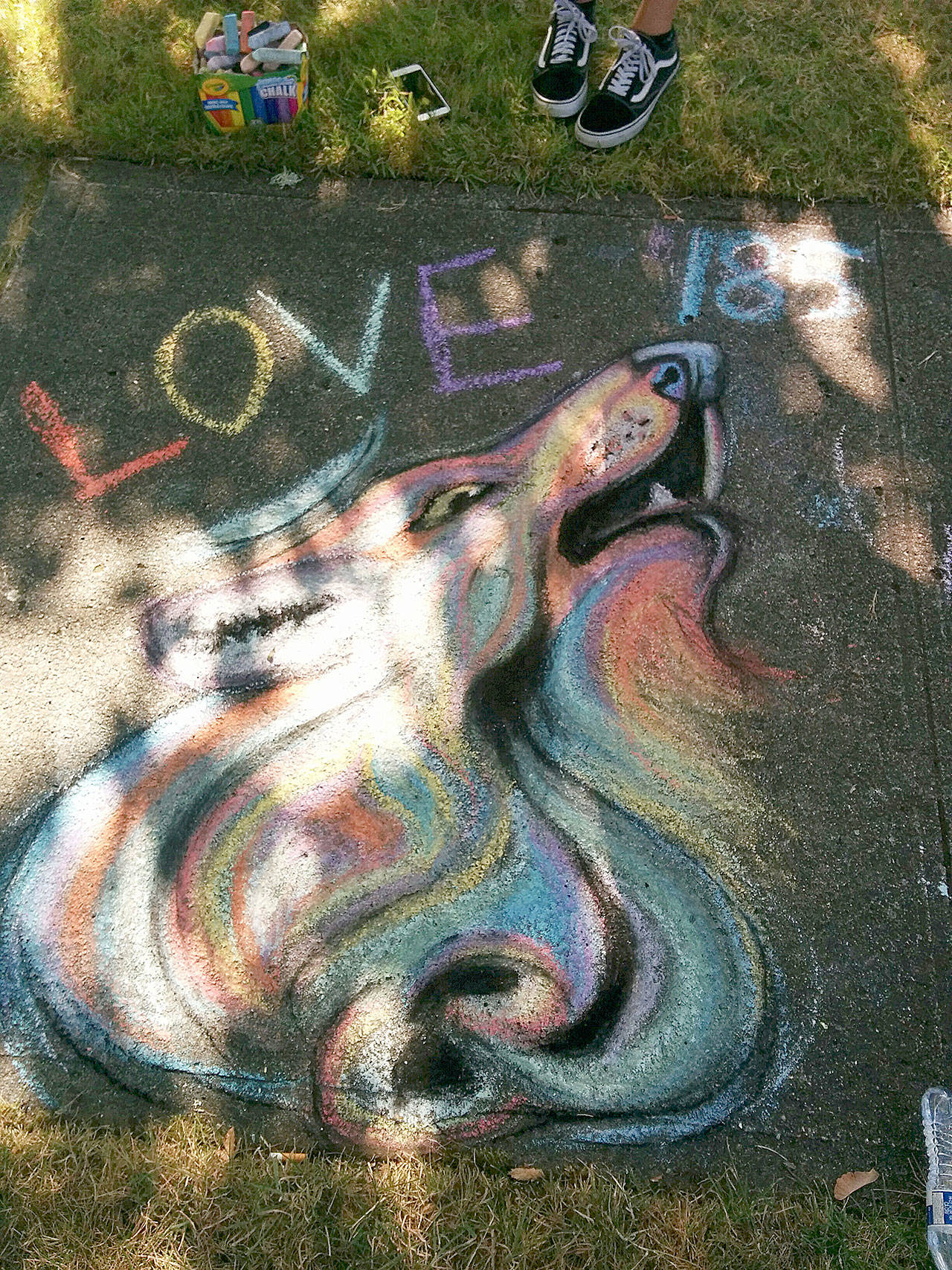 Chalk Art in Issaquah Issaquah Reporter