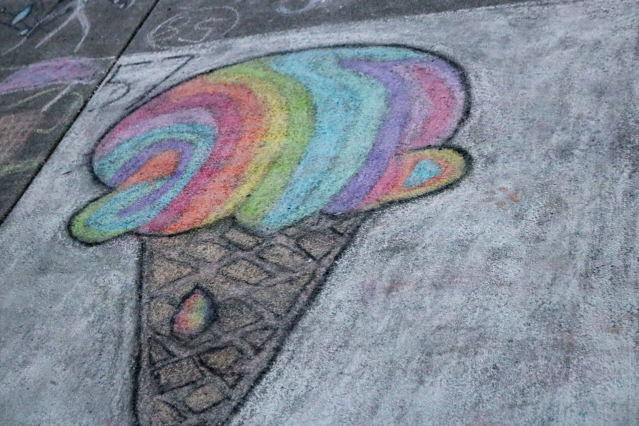 Chalk Art in Issaquah Issaquah Reporter