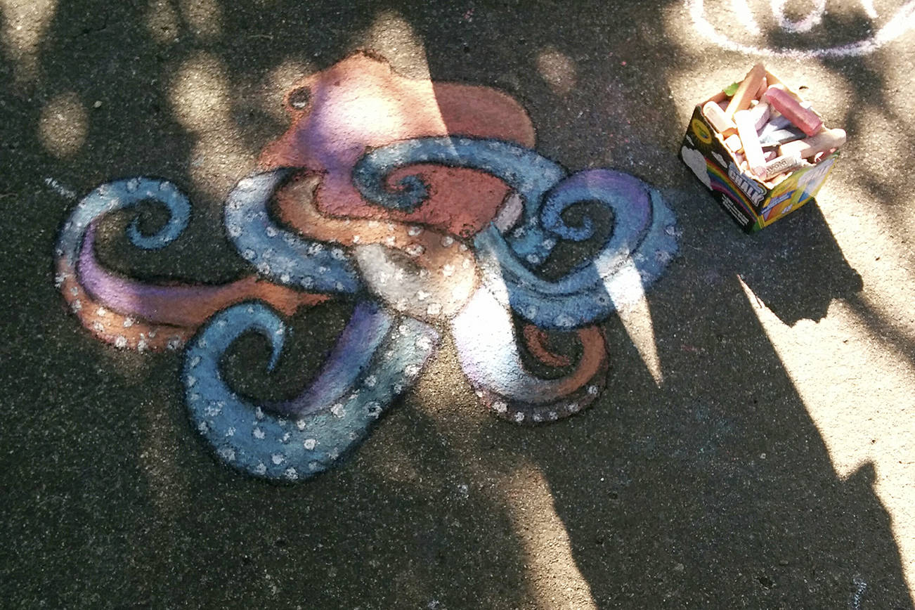 Chalk Art in Issaquah Issaquah Reporter