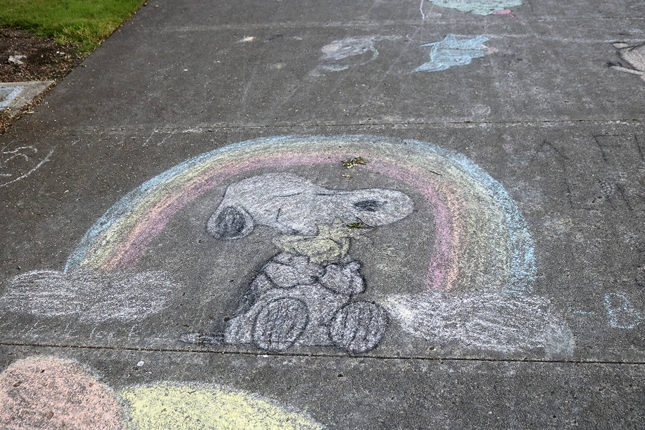 Chalk Art in Issaquah