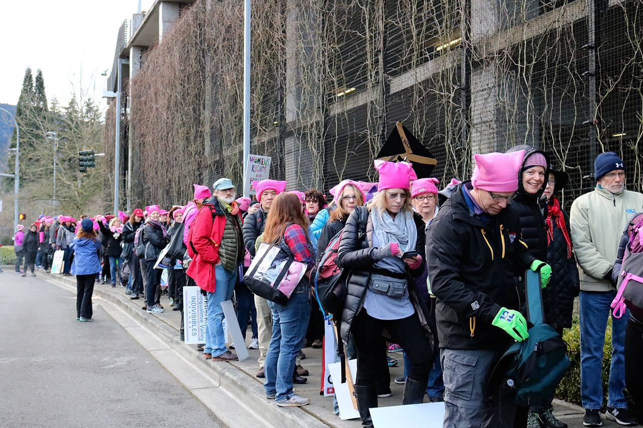 Sammamish, Issaquah residents gear up for Women’s March, round two
