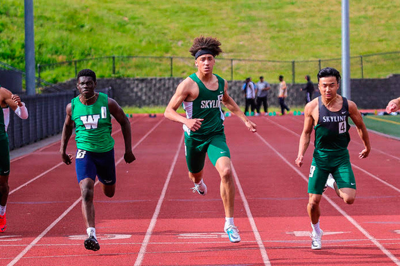 Wieburg earns first place finish in 100 at districts