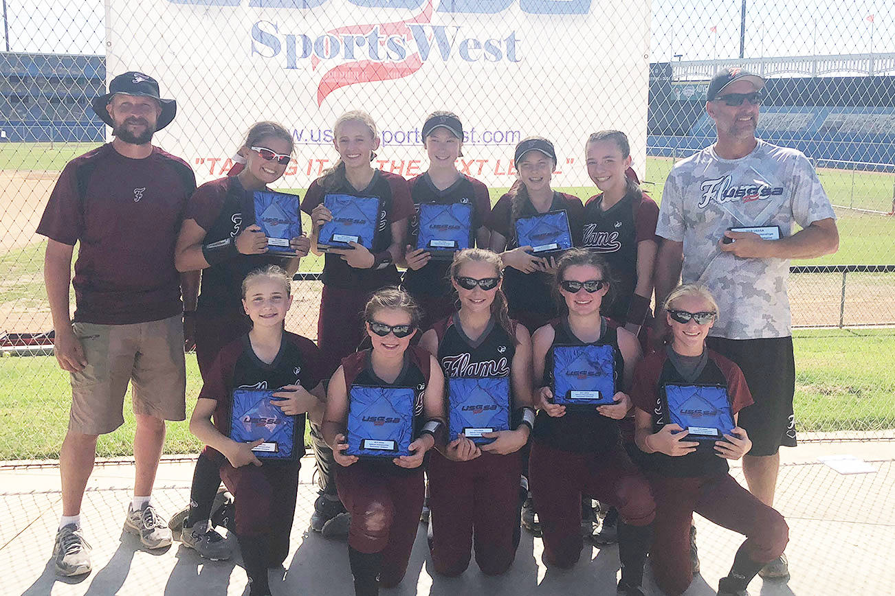 Flame fastpitch team wins national championship