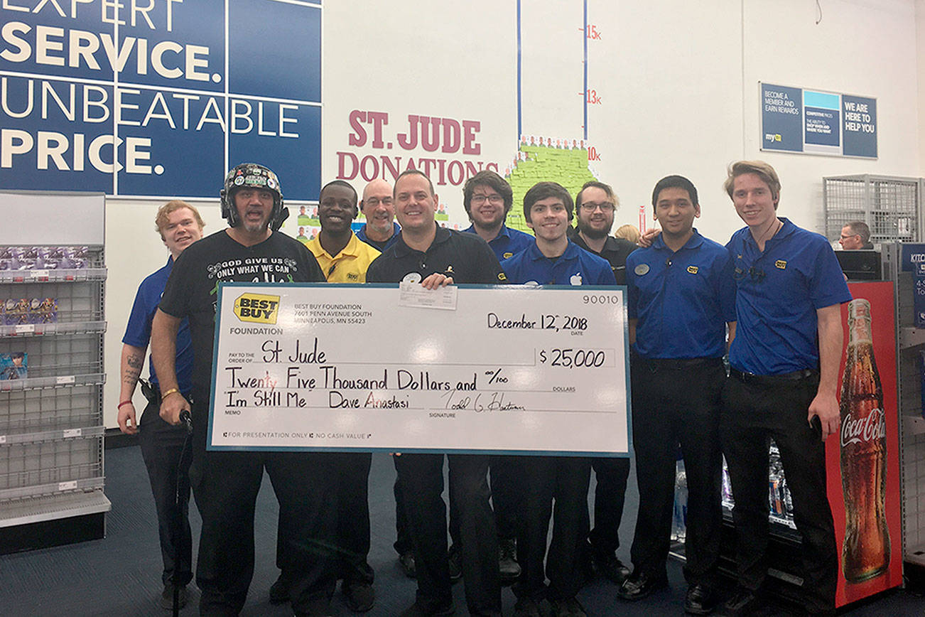 Issaquah local donates $25,000 to St. Jude Children’s Research Hospital