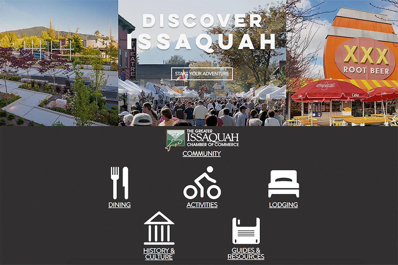 Issaquah Chamber relaunches tourism focused website Discover Issaquah