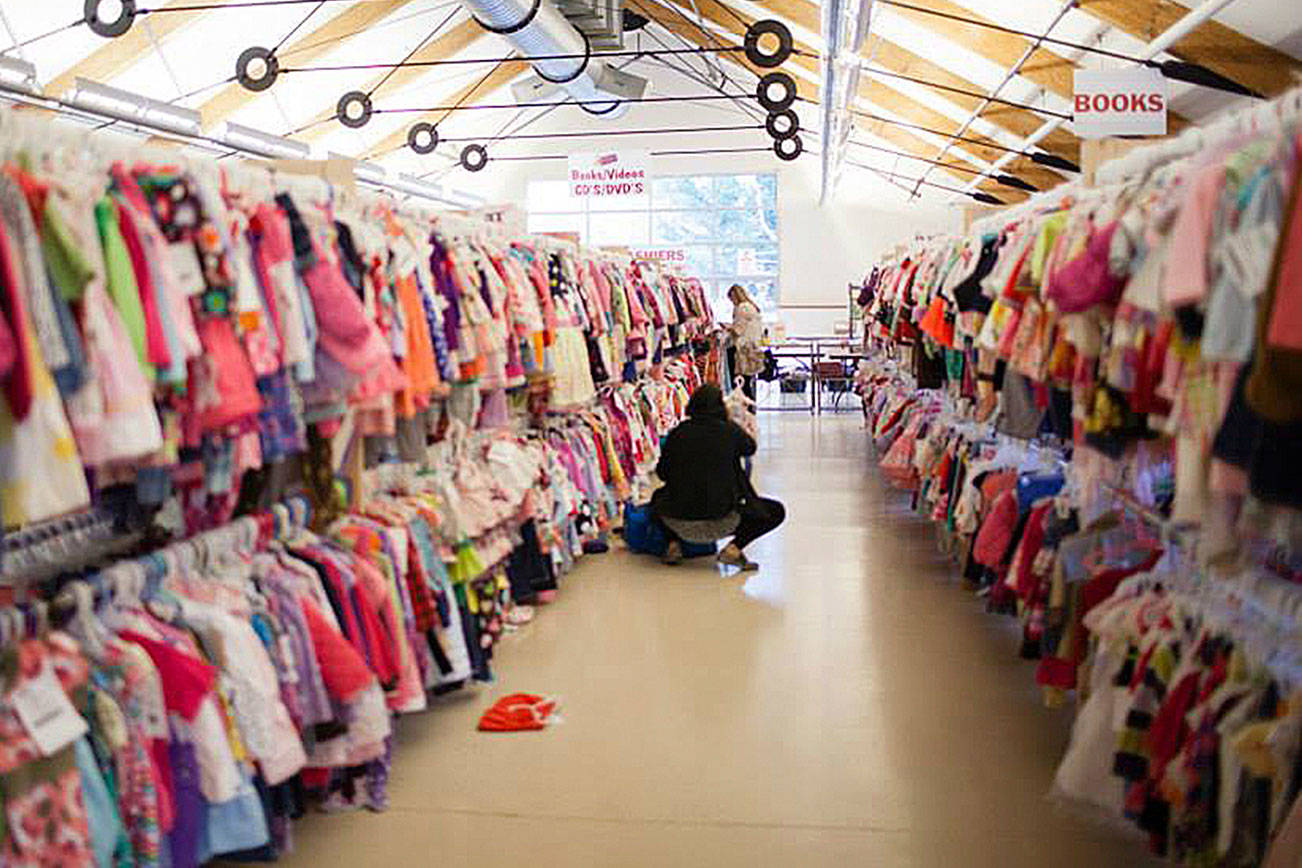 Just Between Friends consignment is partnering with IEA to support Issaquah teachers and staff. Photo courtesy of Just Between Friends Seattle East Facebook page.