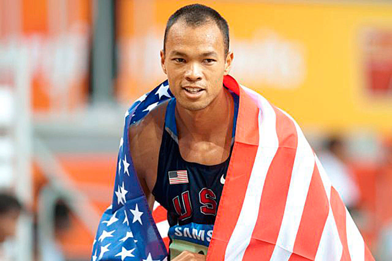 Photo courtesy of Wikimedia Commons                                Olympic gold medalist Bryan Clay will be this year’s grand marshal.