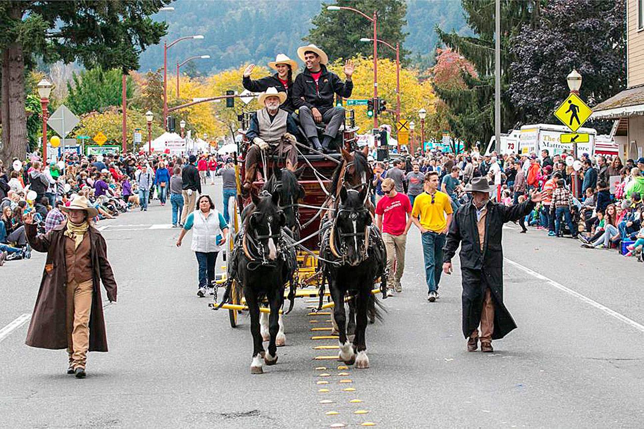 Photo by Greater Issaquah Chamber of Commerce                                Salmon Days festival.
