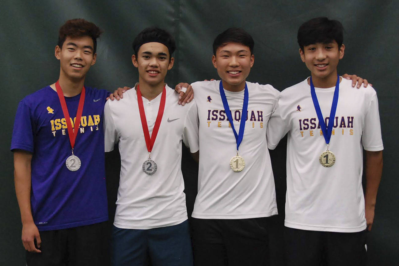 Issaquah tennis sends four players to state championships