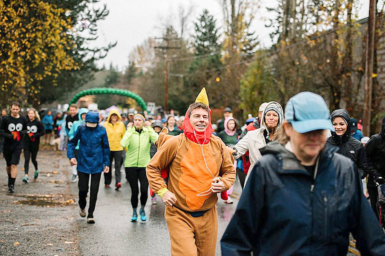 Photo courtesy of Turkey Trot Facebook                                The Issaquah Turkey Trot will begin at 9 a.m. on Nov. 28.