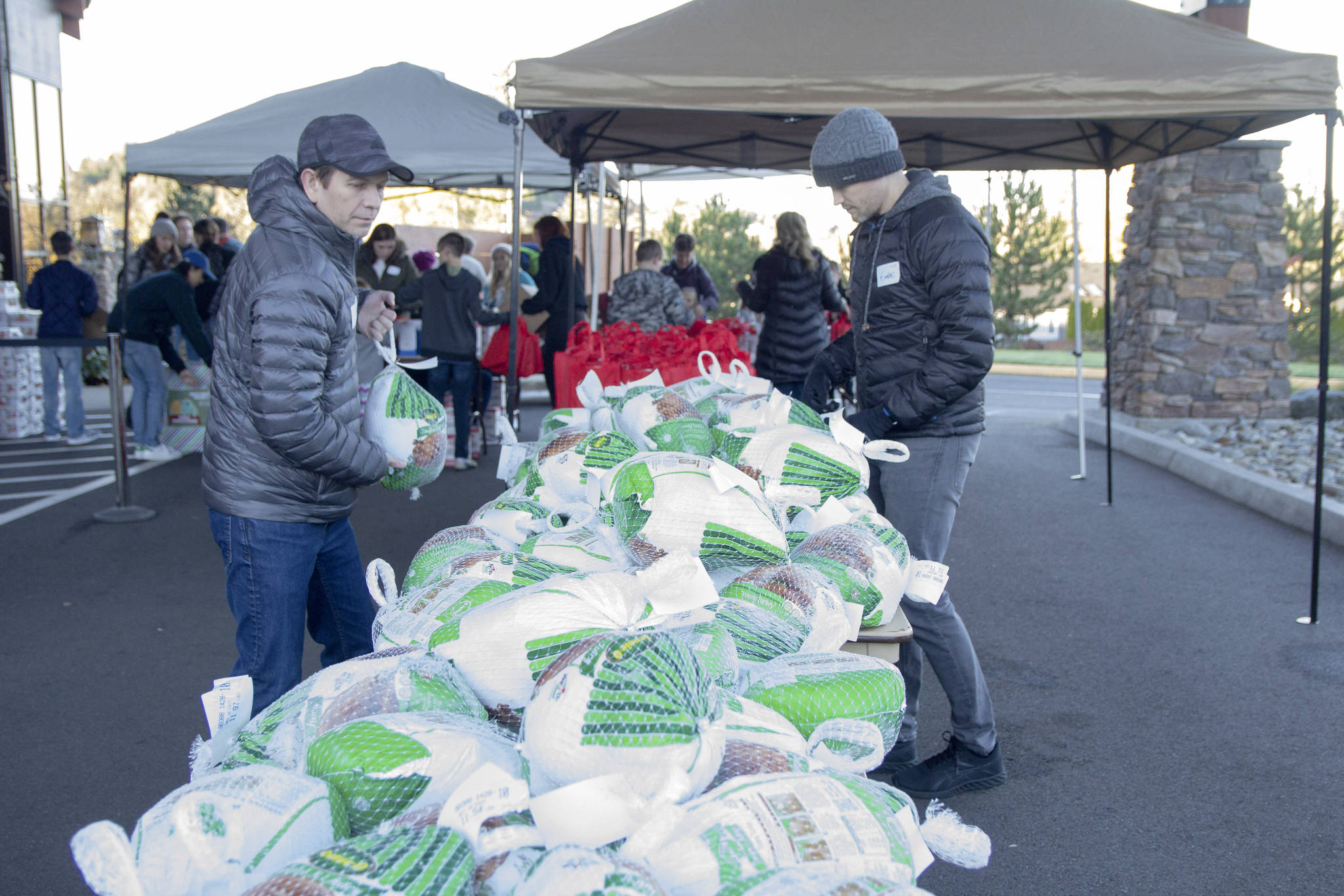 Eastridge Church gives away more than 1,000 turkeys to the community at their Seattle and Issaquah locations each year. The 2019 event will take place Nov. 23. Courtesy photo