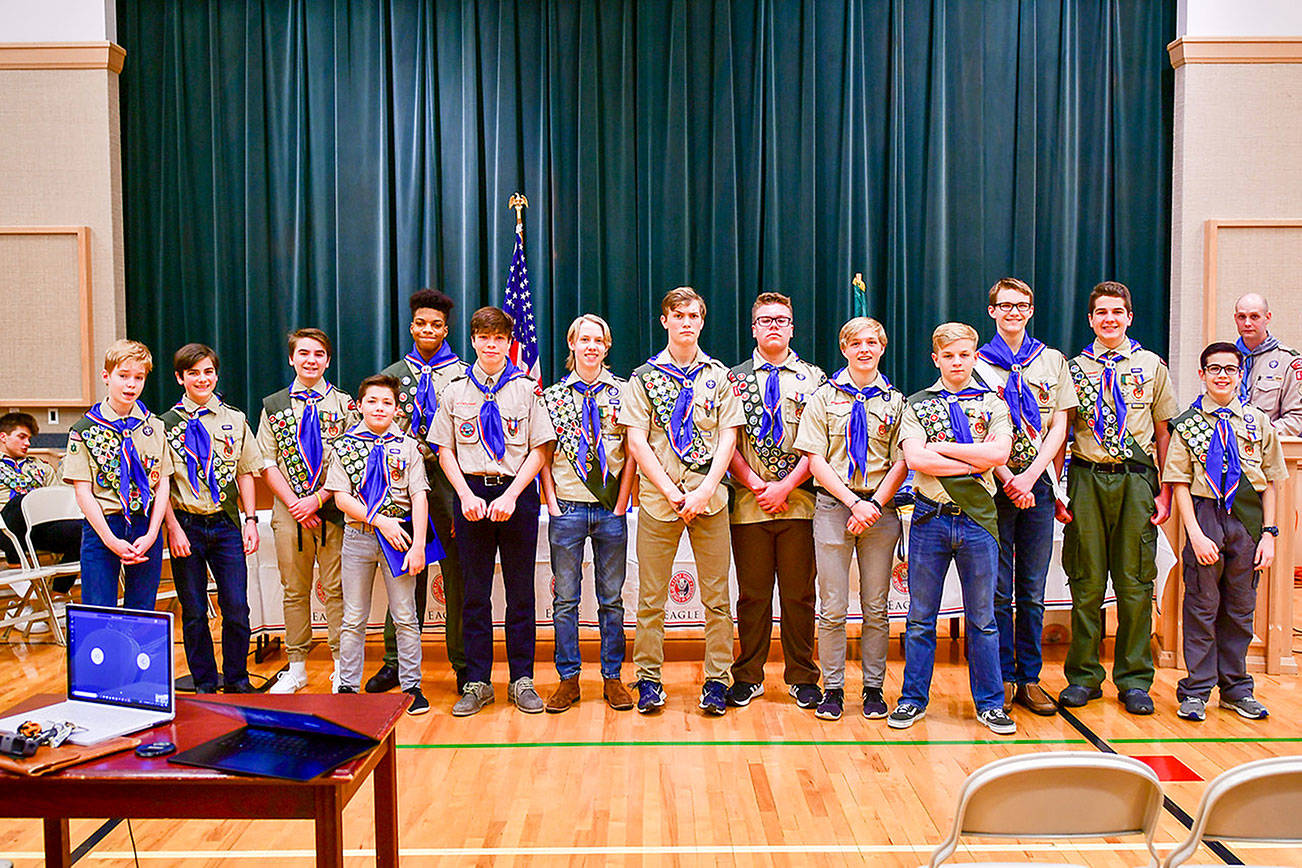 15 Issaquah-Sammamish-area boys achieve Eagle Scout ranking