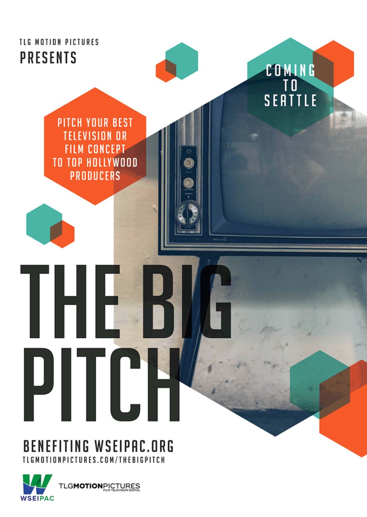 Flyer for The Big Pitch. Courtesy TLG Motion Pictures.