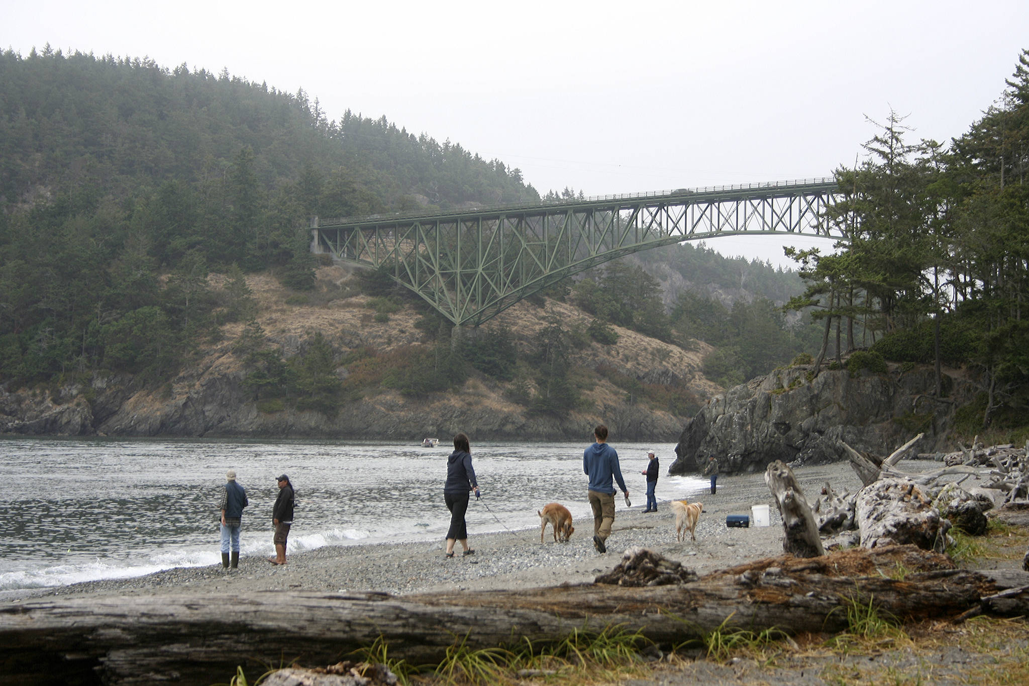 Deception Pass State Park. Deception Pass is a strait separating Whidbey Island from Fidalgo Island. File photo