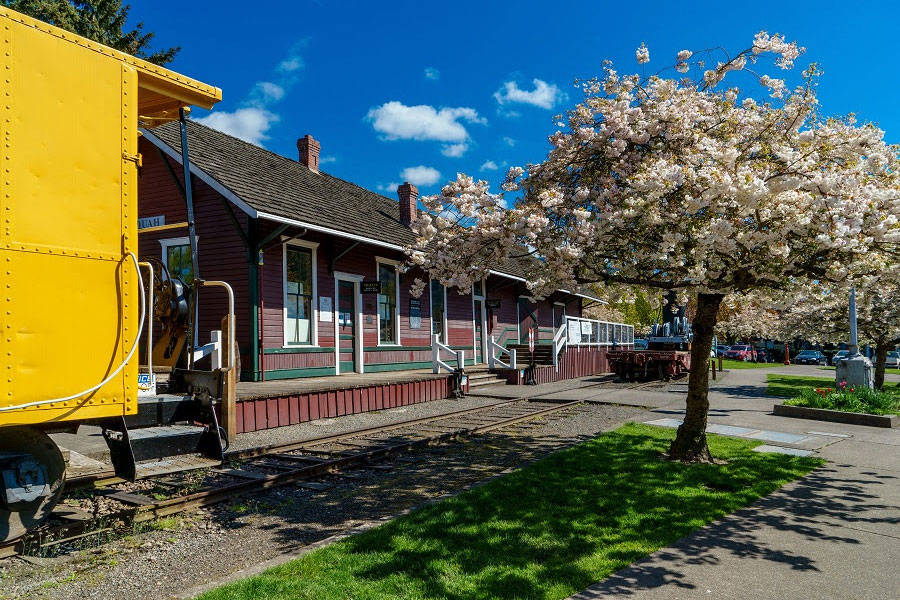 Issaquah’s Depot in 2019 (photo courtesy of Issaquah’s Depot Museum)
