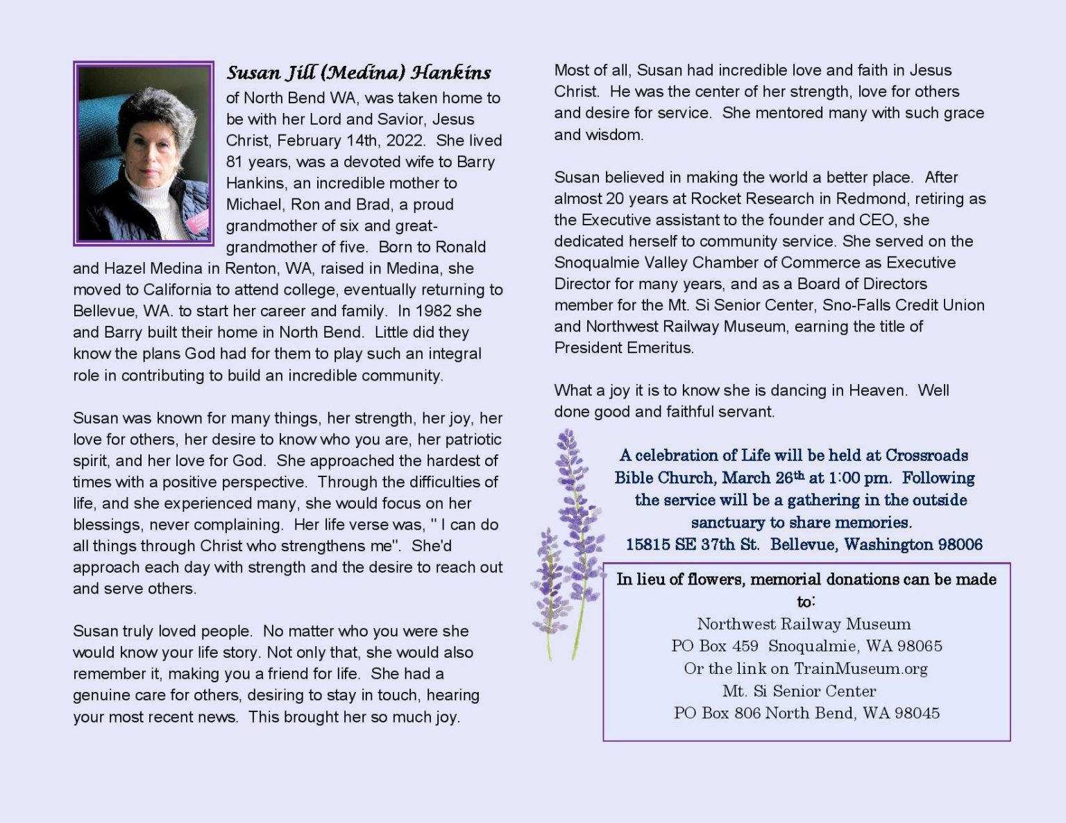 Obituaries | Issaquah Reporter