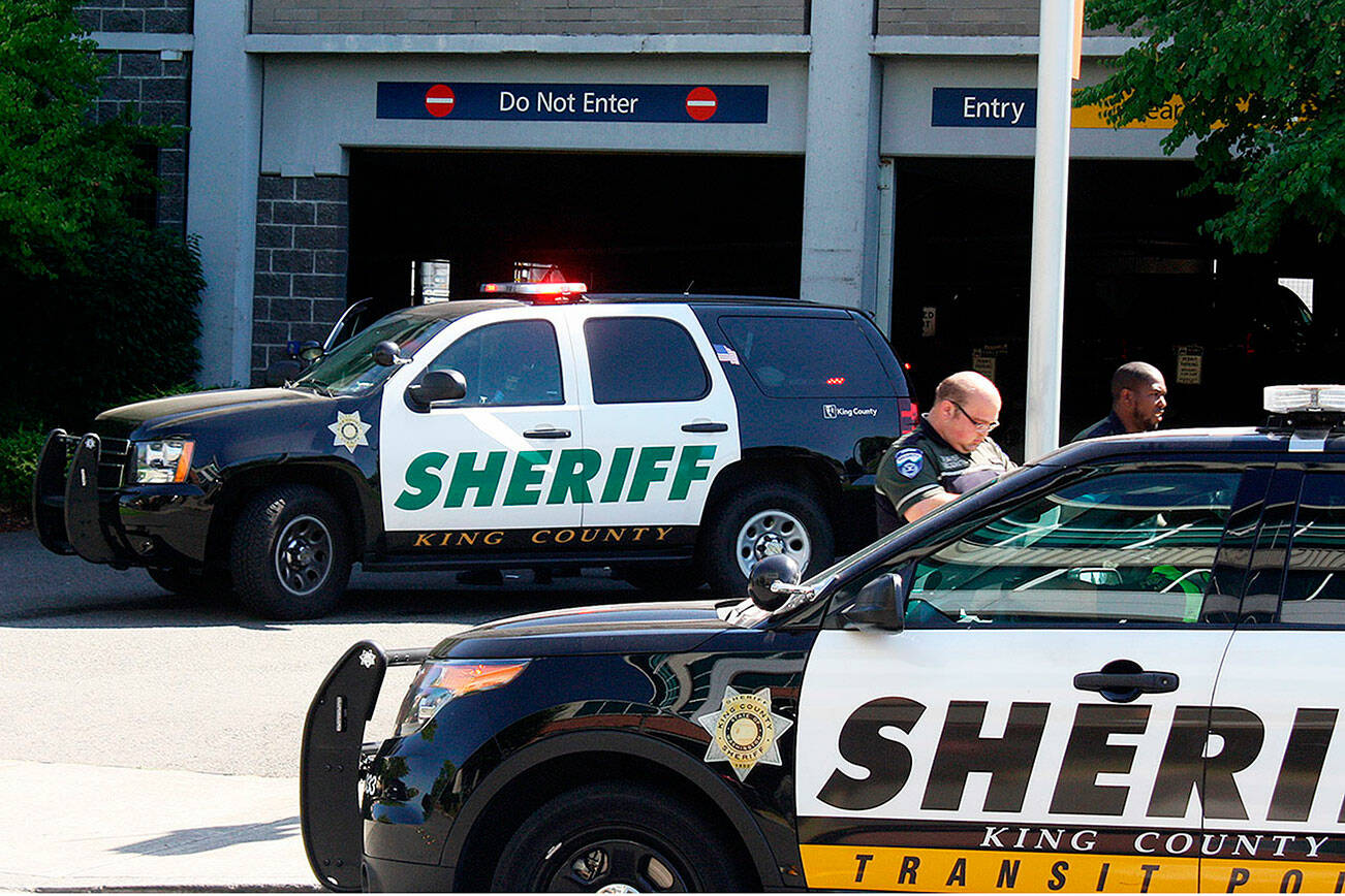 FILE PHOTO: King County Sheriff’s Office deputies.