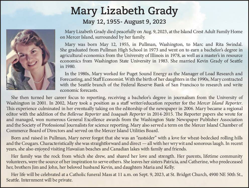 Mary Lizabeth Grady | Obituary