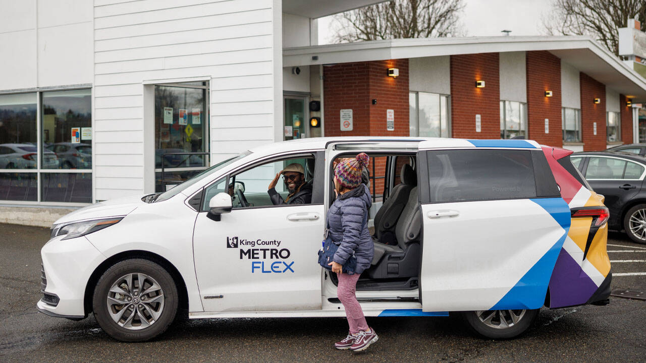 Issaquah started the Metro Flex pilot program on Oct. 16. (Courtesy of King County)