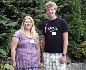 Emily Lawrence and Andrew Walker recently returned from spending a year abroad as part of the Rotary student exchange program. Lawrence spent a year in Sweden while Walker traveled to Turkey.