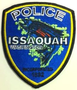 City of Issaquah police patch.