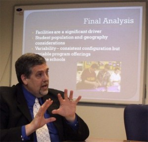 Lake Washington School District Superintendent Dr. Chip Kimball announced an initiative to change the configuration of grade levels within schools