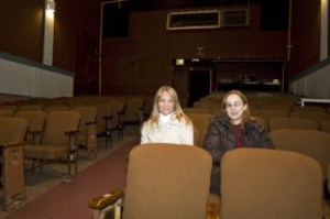 Village Theater’s Public Relations and Promotions Manager Michelle Sanders and Artistic Administrator Blythe Phillips contemplate the bright future of the First Stage Theater