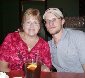 Bellevue resident Marsha Stevens and her son