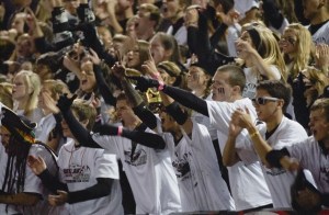 Eastlake students came out in full force for the football game against Skyline this season