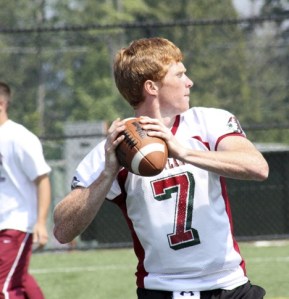 Senior Kelby McCorkle will take over as the starting Eastlake quarterback this season. As a junior he saw significant minutes