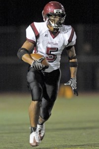 Eastlake's Cam Hunt 192 all-purpose yards and four touchdowns in Eastlake's 34-20 win over Inglemoor Saturday afternoon.