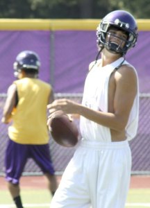 Senior Ryan Bergman will be Issaquah’s starting quarterback this season after backing up Joey Bradley last year.