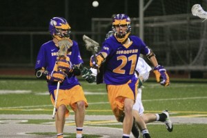 Issaquah's Kole Lindor chases loose ball during Issaquah's regular-season win over Skyline. The Eagles got off to a strong start in the Division I state tournament Wednesday night with a 16-4 win over Stadium.