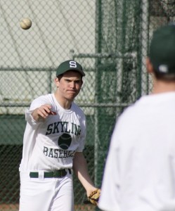 Skyline senior Sean Penberthy is the only senior returning from last year's 15-8 Spartan team.