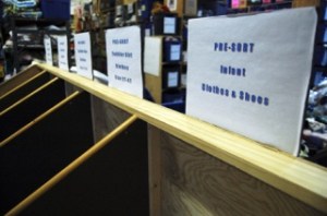 Stocks are running low at the Eastside Baby Corner