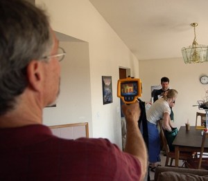 During energy auditing training in Seattle recently