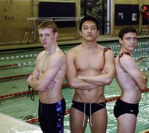 (Left to right) Eastlake's Caleb Alleva