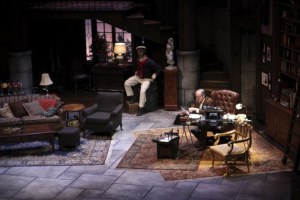 The stage set at Village Theatre for Anthony Shaffer's Sleuth is as full of puzzles as the play itself. Pictures is actor David Pichette