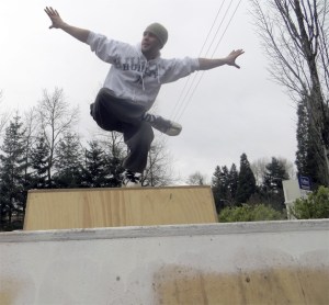 Groussman has been active in Parkour before it was even recognized in the United States.