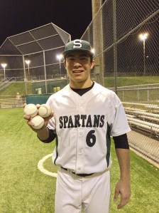 Cole Blackburn belted three home runs