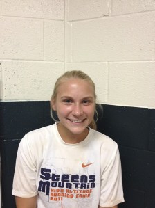 Eastlake Wolves senior Cross Country runner Grace Johnson has been a runner on the varsity team since her freshman season in the fall of 2011.